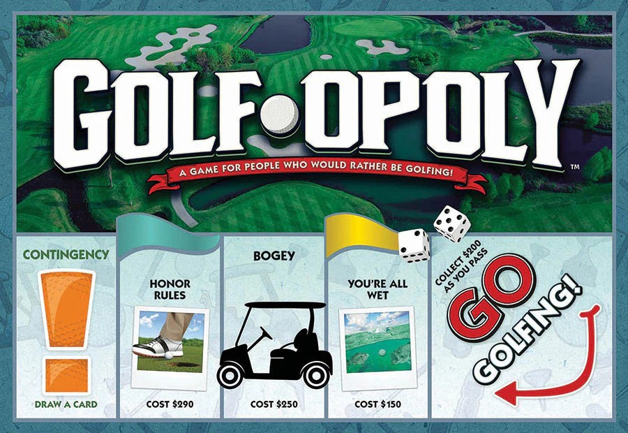 Outset Media: Golf-Opoly: Board Game