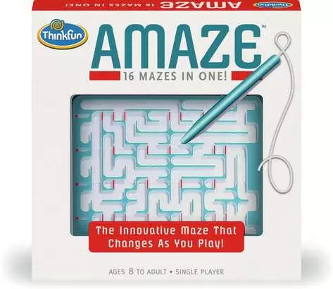 ThinkFun: Amaze: 16 Mazes in One