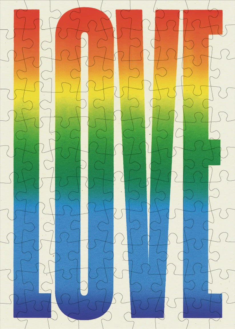 happily: LOVE: 99 Piece Mini Puzzle
