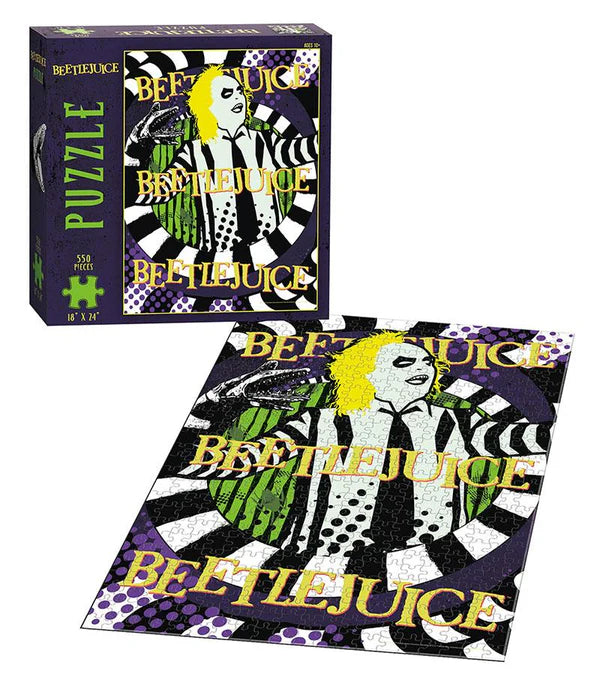USAOPOLY: Beetlejuice: Ghost with The Most: 550 Piece Puzzle