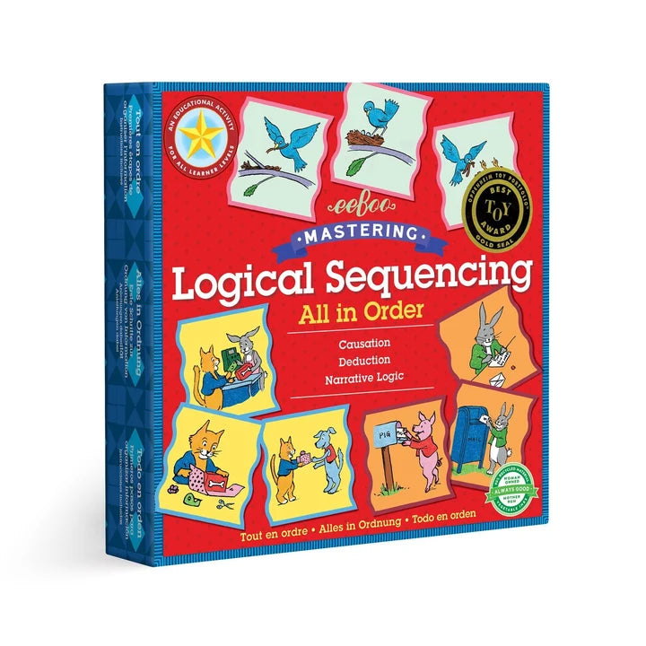 eeBoo | Mastering Logical Sequencing - All in Order | Children's Game