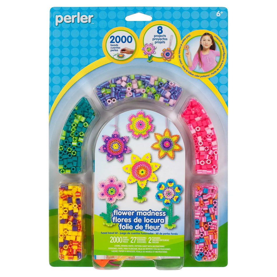 Perler: Flower Madness Fuse Bead Activity Kit