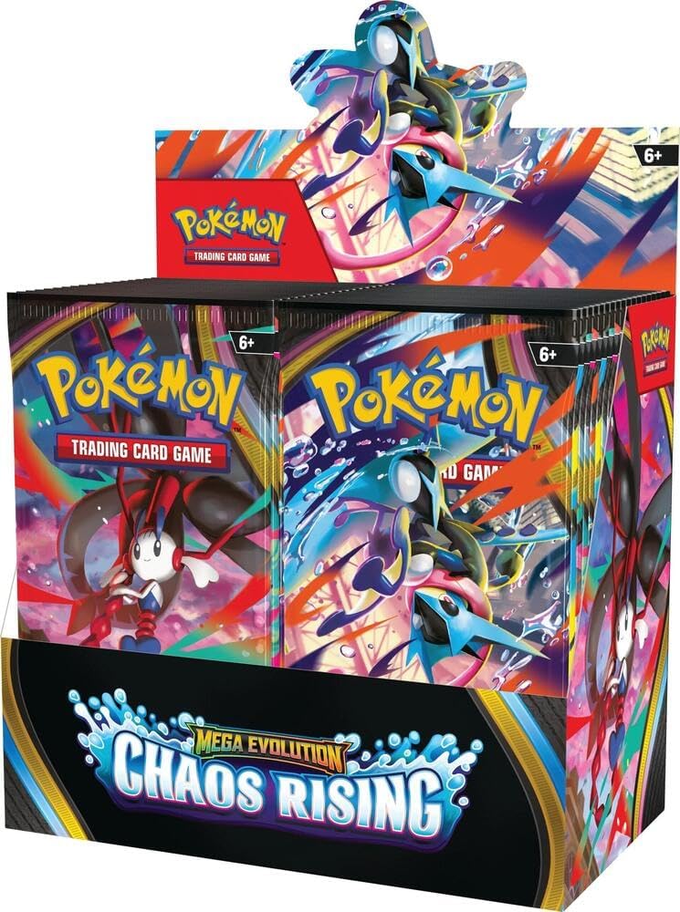 Pokemon Mega Evolution Chaos rising booster box 