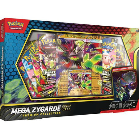 Pokemon Mega Zygarde Ex Premium collection package image