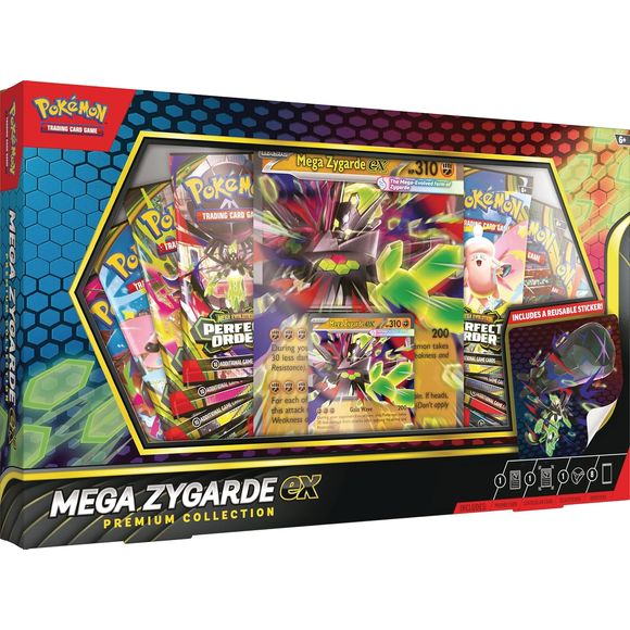 Pokemon Mega Zygarde Ex Premium collection package image