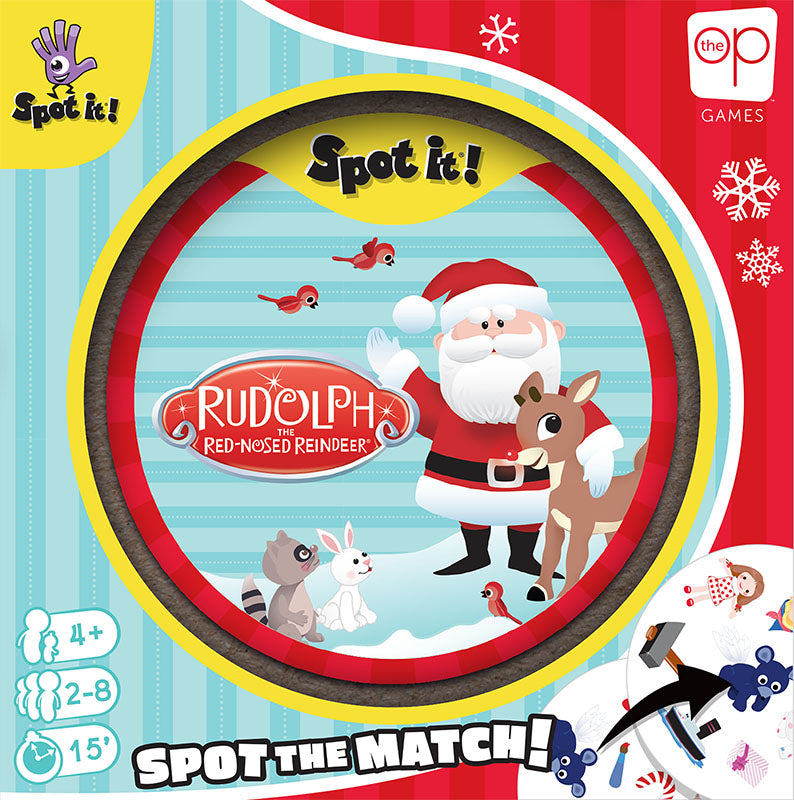 USAOPOLY: Spot it!: Rudolph the Red-Nosed Reindeer†