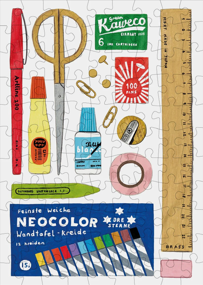 happily: Stationary: 99 Piece Mini Puzzle