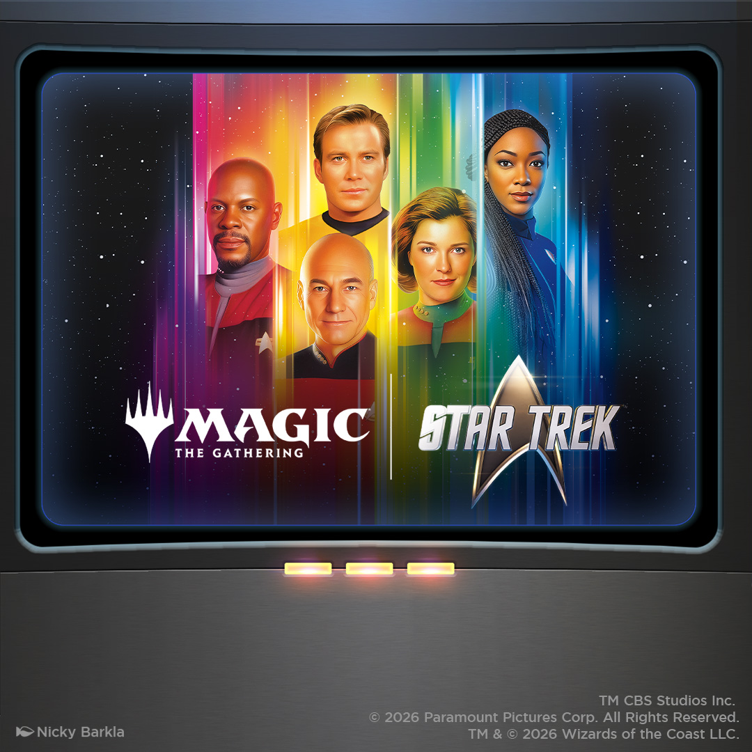 magic the gathering Star Trek banner image