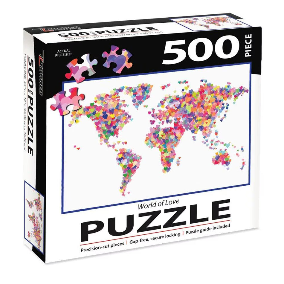 500 Piece Jigsaw Puzzle - World of Love | Turner