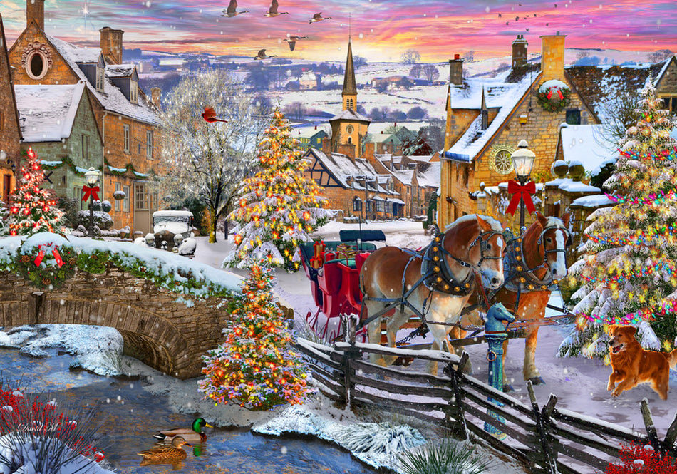 Vermont Christmas Company: Vintage Christmas: 1000 Piece Puzzle