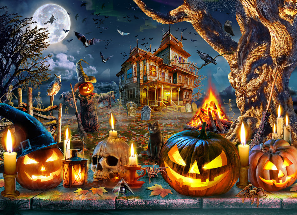 Vermont Christmas Company: Halloween Nightmare: 1000 Piece Puzzle