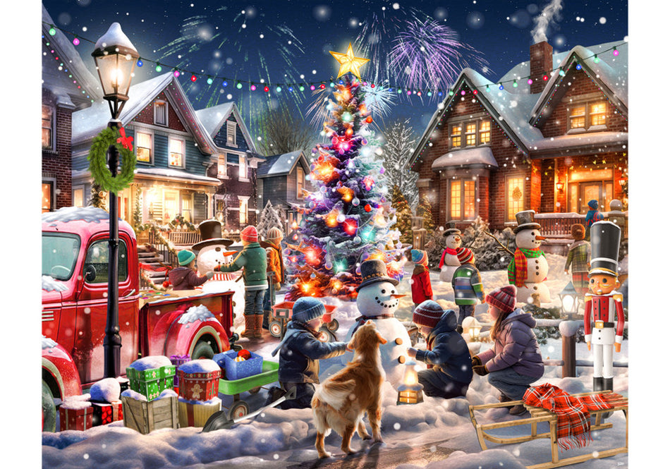 Vermont Christmas Company: Snowman Contest: 1000 Piece Puzzle
