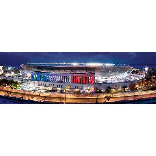 Master Pieces: The Home of Chicago Bears: 1000 Piece Panoramic Puzzle