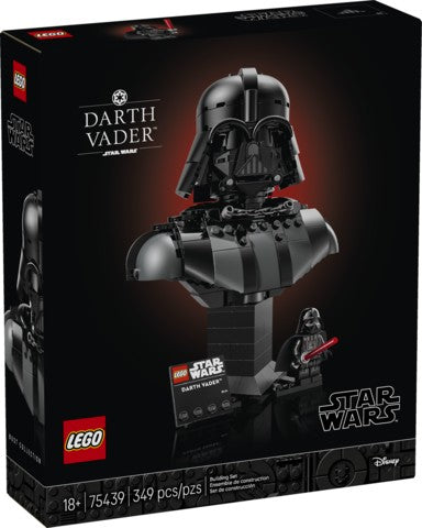 LEGO Darth Vader 75439 set packaging with branding and product details.