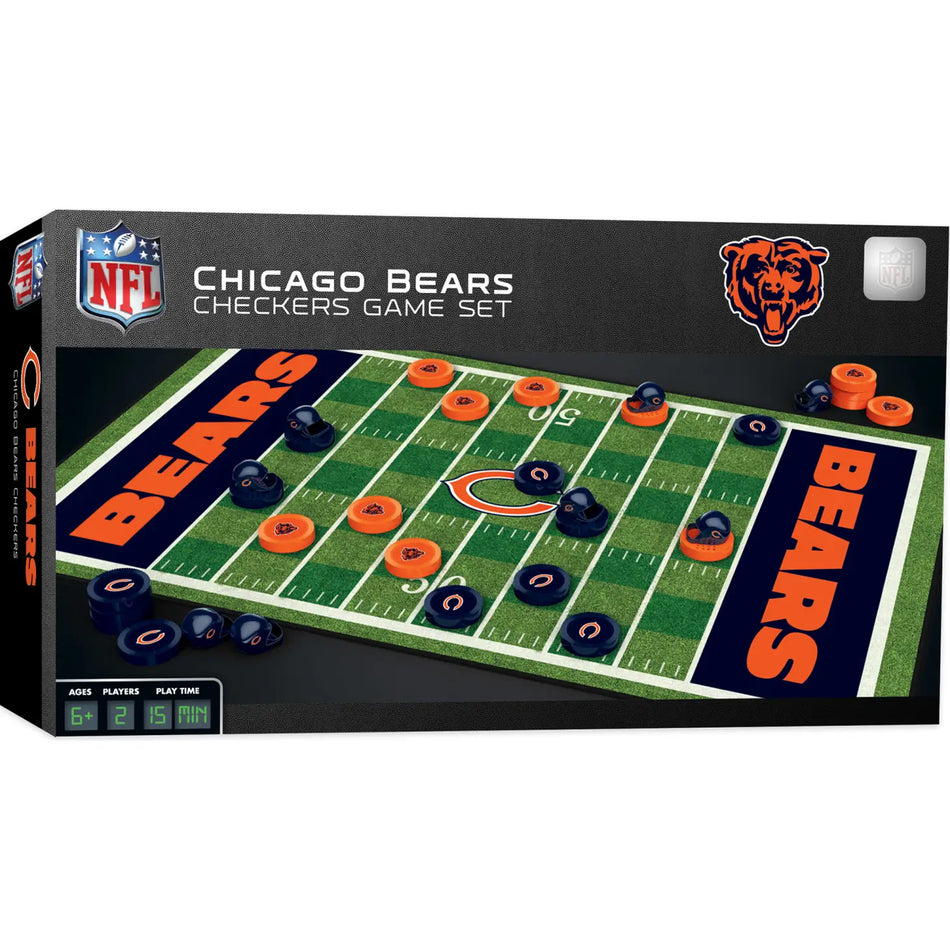 Master Pieces: Chicago Bears Checkers