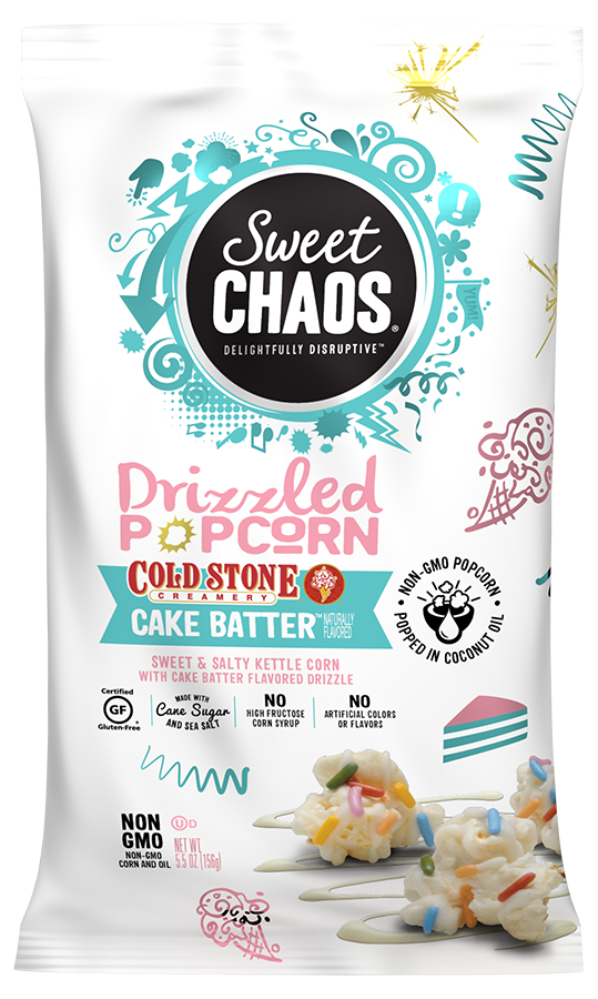 Sweet Chaos: Cake Batter Popcorn