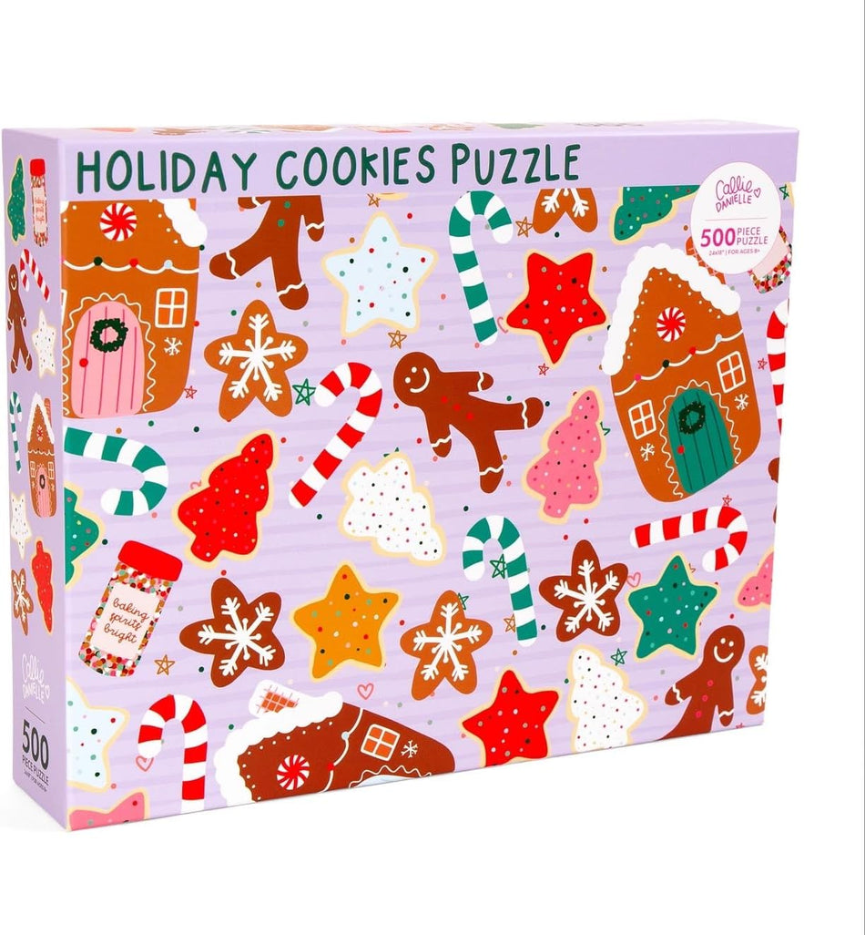 500 Piece Jigsaw Puzzle - Holiday Cookies | Callie Danielle