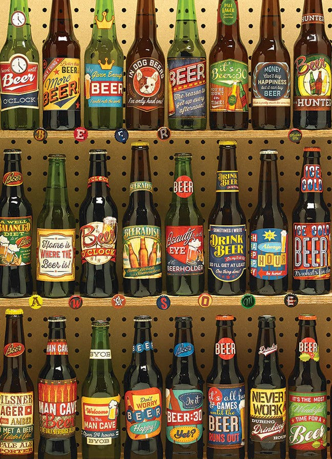 Cobble Hill: Beer Collection: 1000 Piece Puzzle