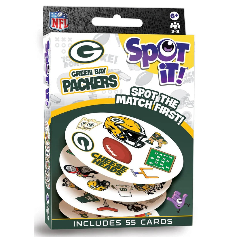 Master Pieces: Green Bay Packers Spot It! Card Game