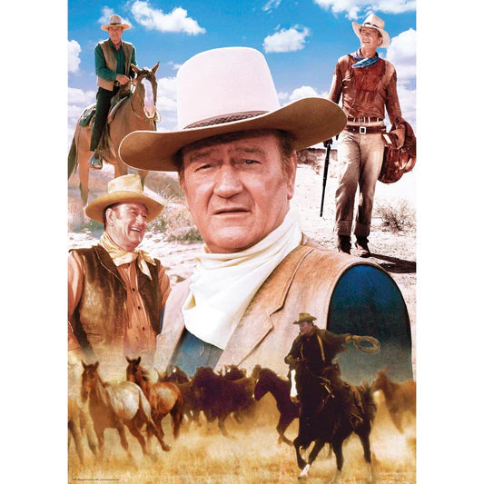 Master Pieces: John Wayne- America's Cowboy: 1000 Piece Puzzle