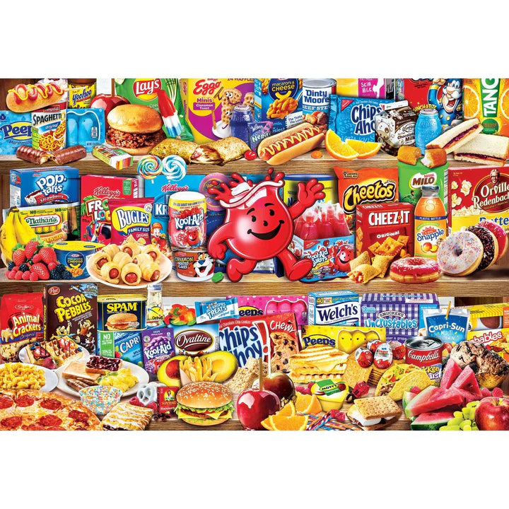 Master Pieces: Kids' Favorite Foods: 2000 Piece Puzzle