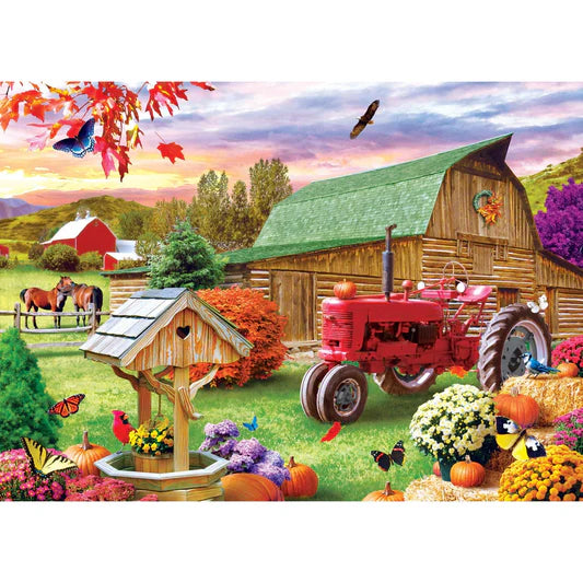 Master Pieces: Farm & Country- Harvest Ranch: 1000 Piece Puzzle