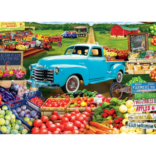 Master Pieces: Farm & Country- Market Day: 1000 Piece Puzzle