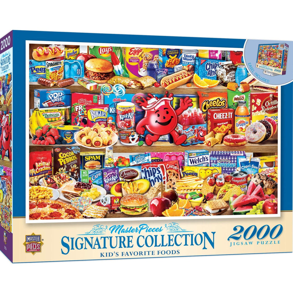 Master Pieces: Signature Collection: Kids' Favorite Foods: 2000 Piece Puzzle