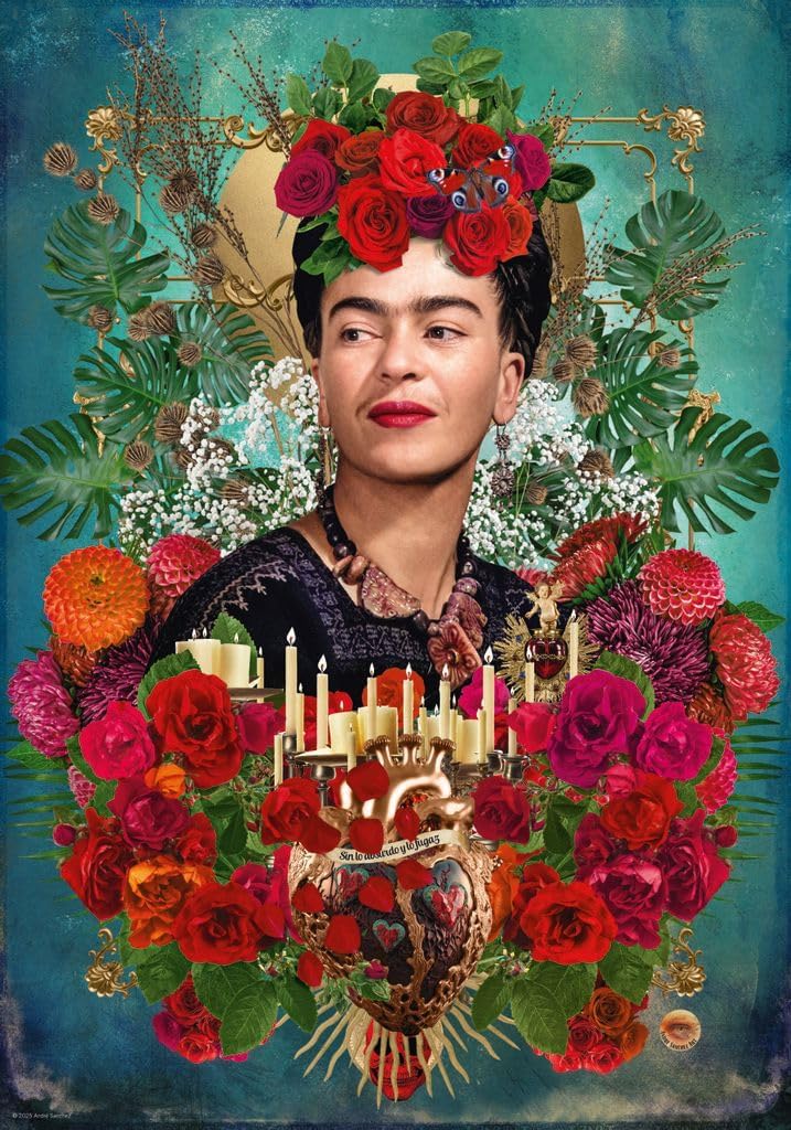 500 Piece Jigsaw Puzzle - Frida Kahlo II | Heye