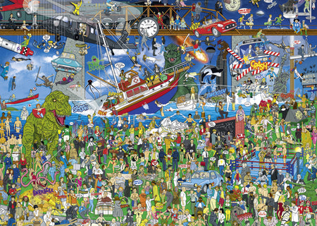 heye mishmash movie history 2000-piece jigsaw puzzle