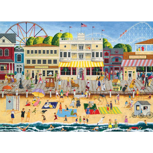 Master Pieces: Hometown Gallery- On the Boardwalk: 1000 Piece Puzzle