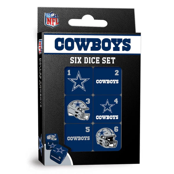Master Pieces: Dallas Cowboys: Dice Set 19mm