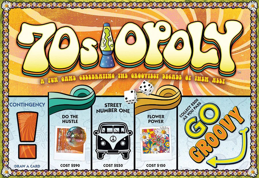 Outset Media: 70s-Opoly: Board Game