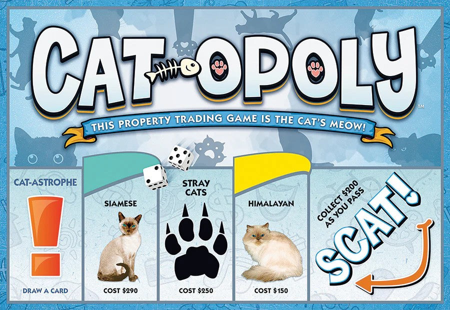 Outset Media: Cats-Opoly: Board Game