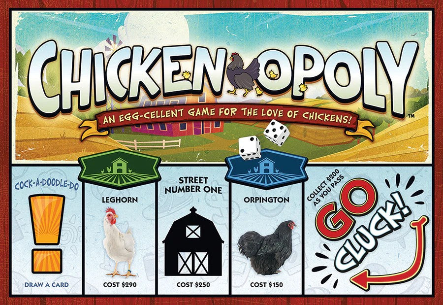 Outset Media: Chicken-Opoly: Board Game