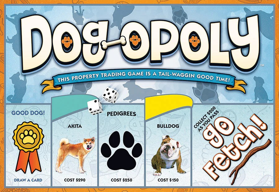 Outset Media: Dogs-Opoly: Board Game