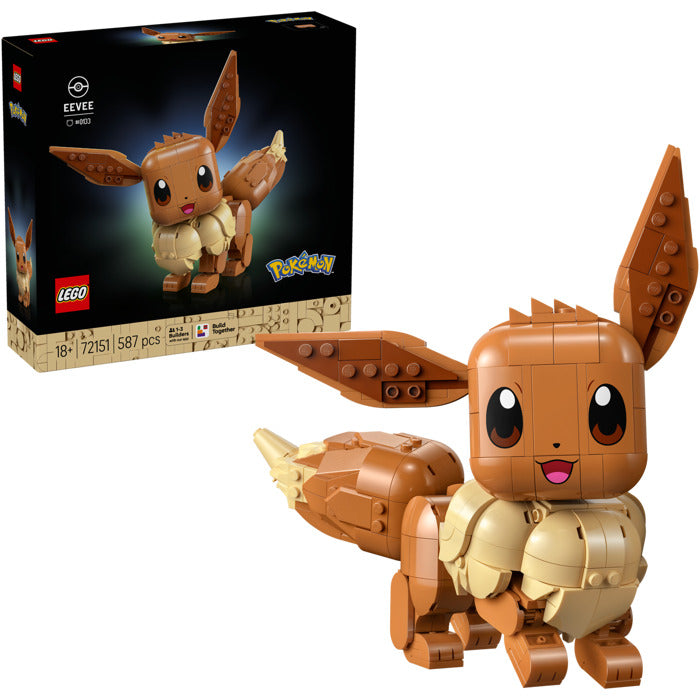LEGO Pokemon Eevee set 72151 figure.