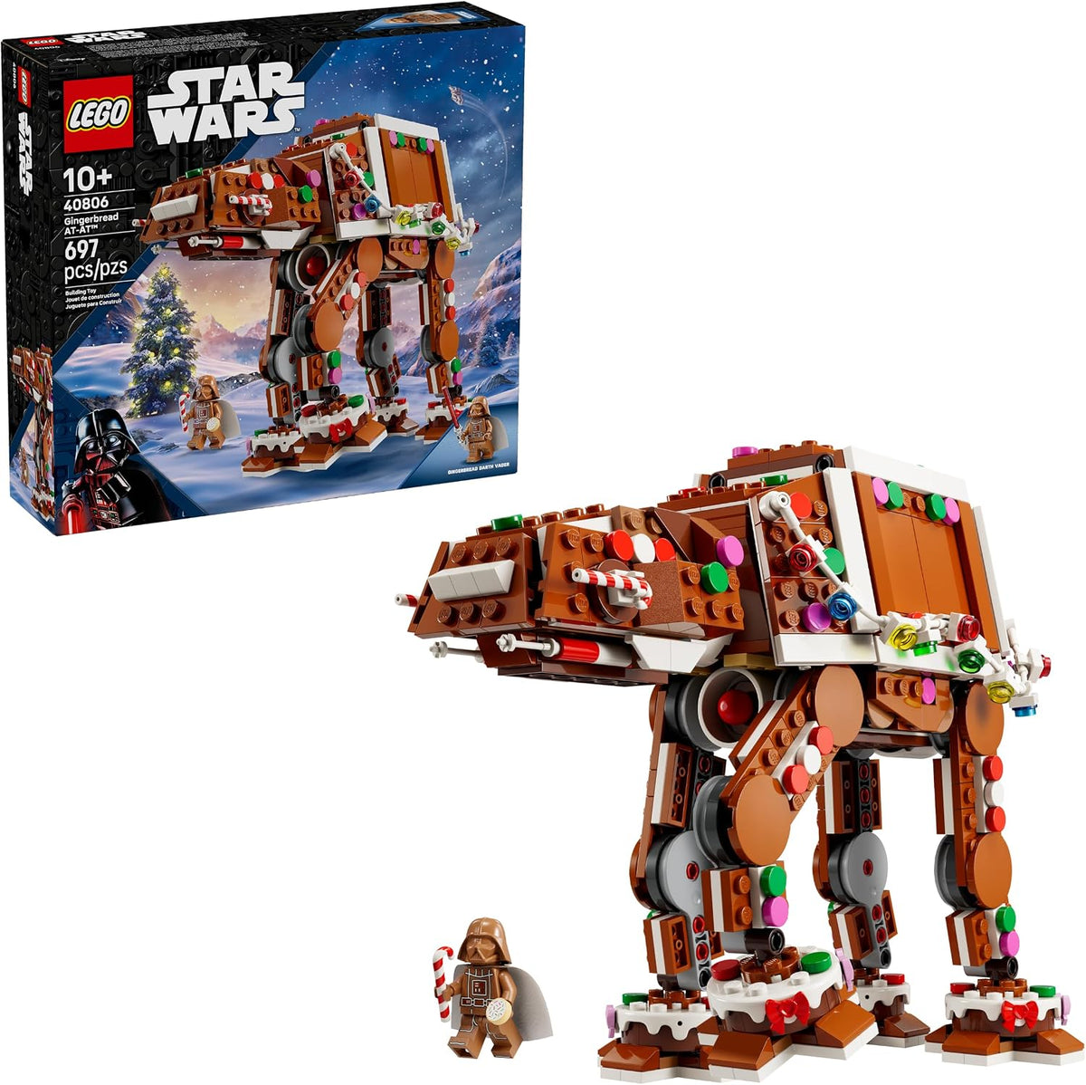 lego Star Wars gingerbread AT-AT set number 40806