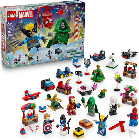 lego marvel advent calendar 2026 set number 76340