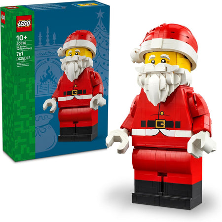 lego  up-scaled Santa minifigure set number 40820