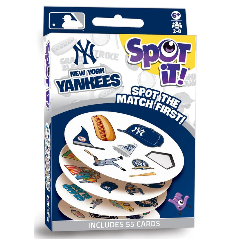 Master Pieces: New York Yankees Spot It! Card Game