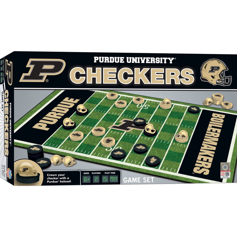 Master Pieces: Purdue Boilermakers Checkers