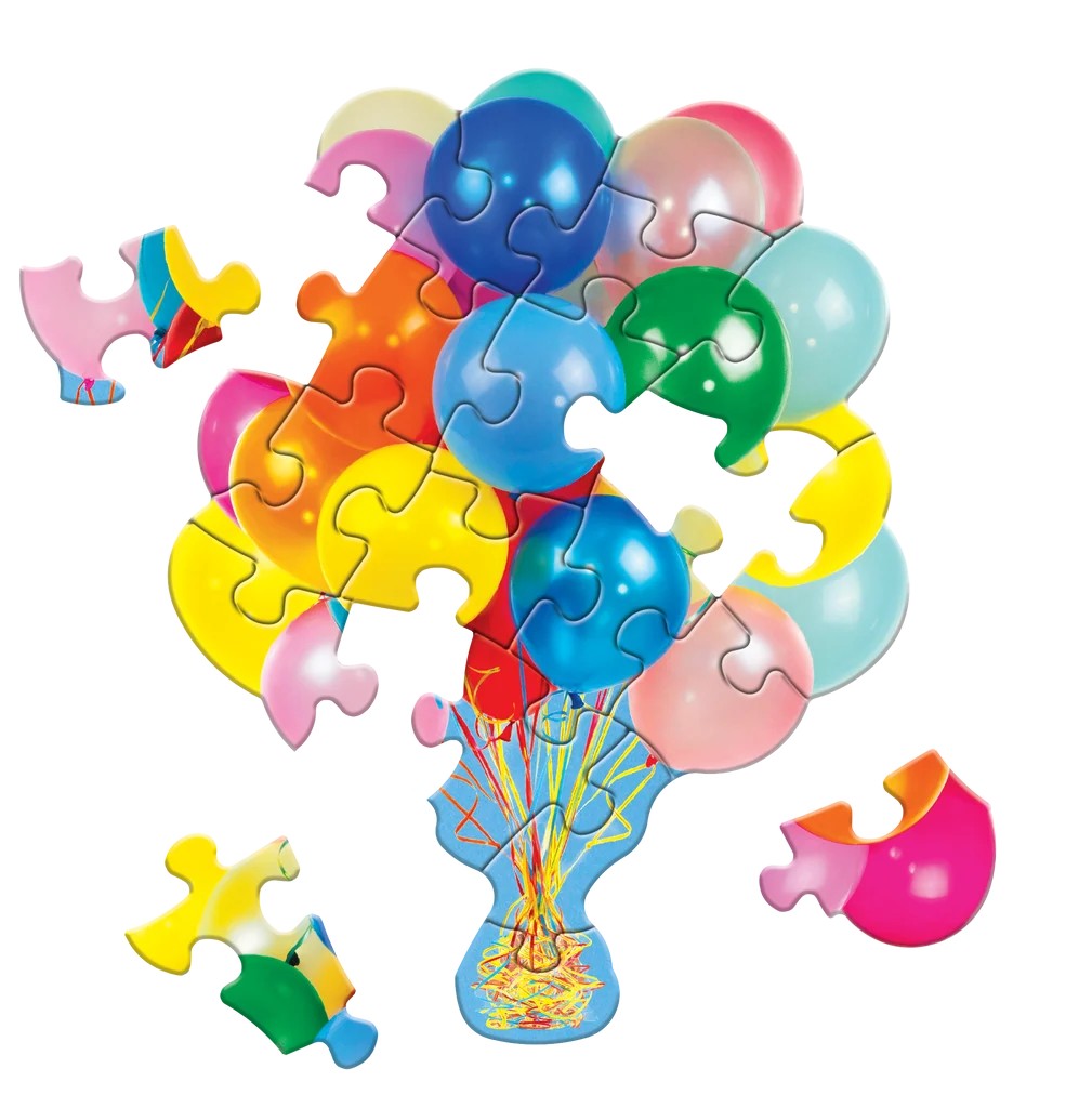 madd capp 20-piece Balloons jigsaw Puzzle greetingcard