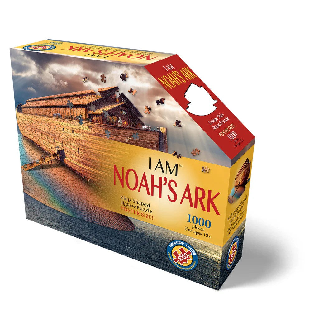 madd capp 1000-piece Jigsaw puzzle box featuring Noah's Ark