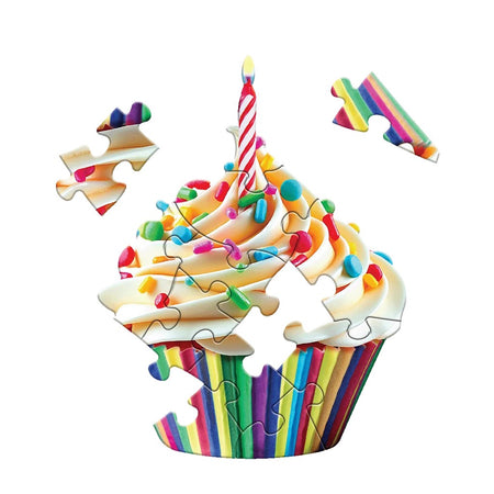 20-piece madd capp Cupcake greetingcard jigsaw Puzzle