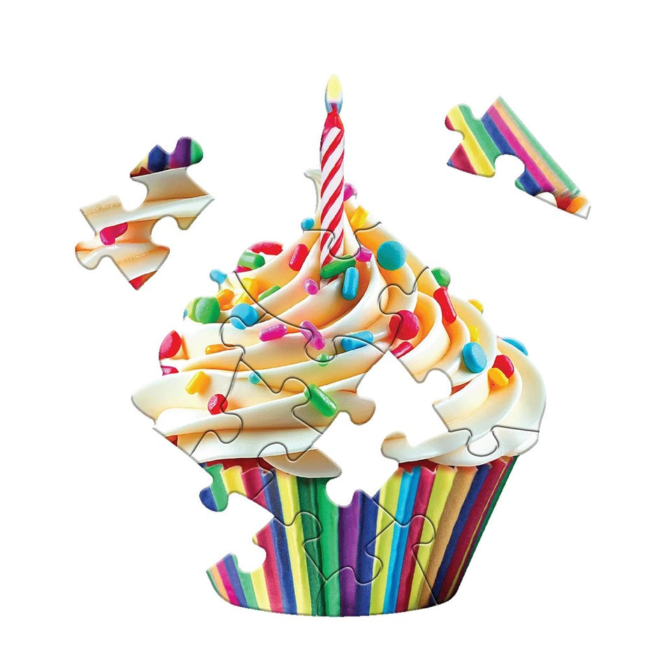 20-piece madd capp Cupcake greetingcard jigsaw Puzzle