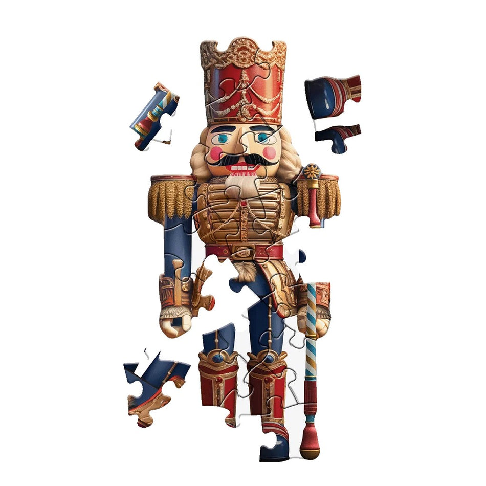 20-piece madd capp Nutcracker greeting card jigsaw Puzzle