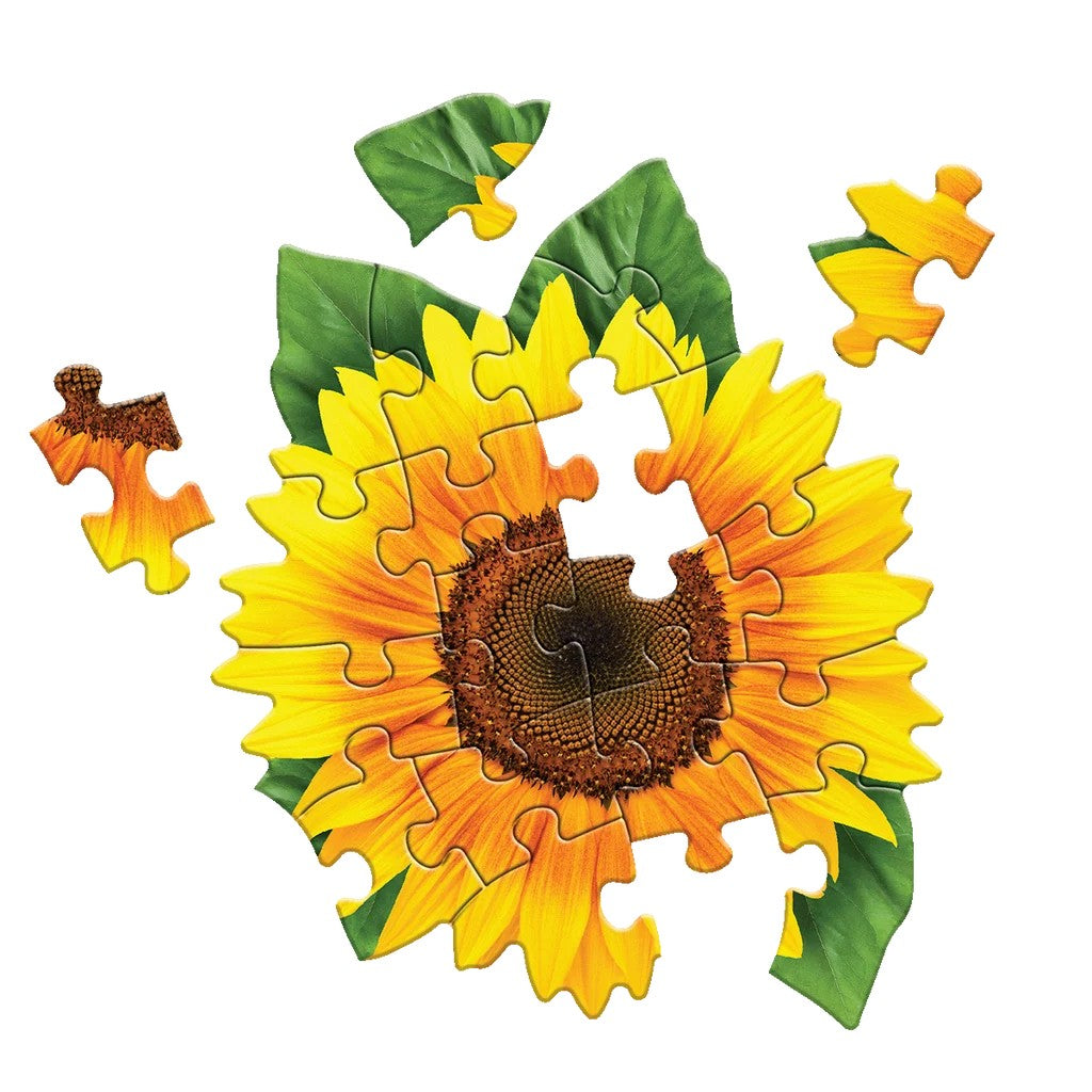 madd capp Sunflower 20-piece greeting card jigsaw puzzle