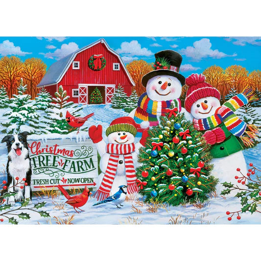 Master Pieces: Seasons Greetings- Holiday Tree Farm: 1000 Piece Puzzle