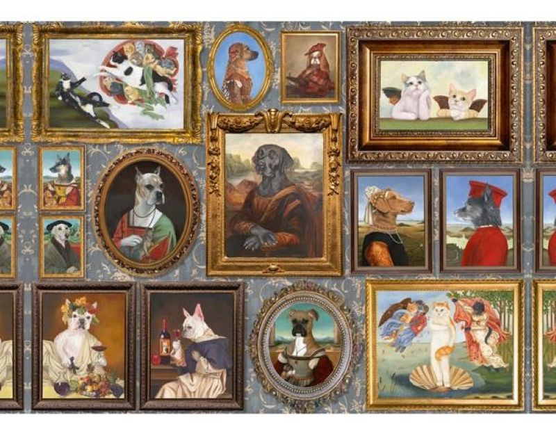 piatnik renaissance menagerie gallery 1000-piece jigsaw puzzle